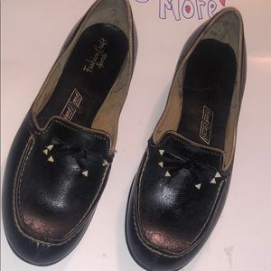 Vintage Fashion Craft Sports slip ons